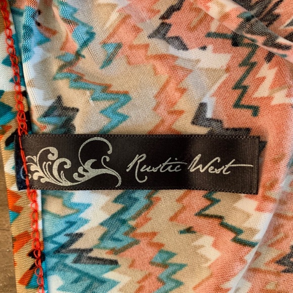 RUSTIC WEST  I  “No Wrinkle” Dress - NWOT - Picture 6 of 6